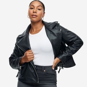 H&M Black Leather Jacket